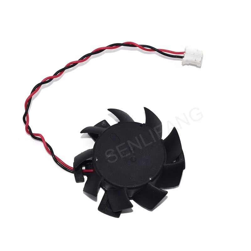 New Graphics Card Cooling T124010DL DC12V 0.1A Two Lines Cooler