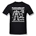 Transformers Optimus Prime - Camiseta básica de manga corta para hombre, color negro