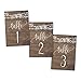 1-25 Rustic Wood Lights Table Number Double Sided Signs For Wedding Reception, Restaurant, Birthday Party Calligraphy Printed Numbered Card Centerpiece Decoration Setting Reusable Frame Stand 4x6 Size