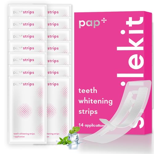 #VerdientProvisionen<br>Zahnaufhellungsstreifen 28 Stück – Zahnweiß Strips,teeth whitening strips,bleaching zähne,Entfernt Kaffee- Tee- und Rauchverfärbungen Tiefe Fleckentfernung,Anwendungen für Schnelle Aufhellung
