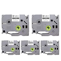 Amazon | ブラザー用 ピータッチ 互換 テープ TZe-261 ラベル