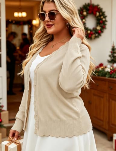 Womens Plus Size Cardigan Sweaters - image 4