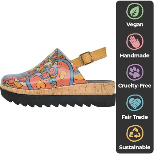 Image of DOGO Platform Sandals Women - Vegan and Handmade Wedge Sandals for Women