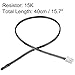 uxcell 2 Pcs 15K NTC Thermistor Probe 15.7 Inch Epoxy Sensitive Temperature Temp Sensor for Air Conditioner