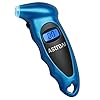 AstroAI Digital Tire Pressure Gauge 150 PSI 4 Settings for Car Truck Bicycle with Backlit LCD and Non-Slip Grip, Blue