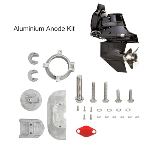 Kit de ánodo de aluminio para travesías seguras en Mercruiser Alpha 1 2