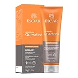 Inoar Keratin Recharge Cream with Hydrolyzed Keratin & Wheat Protein for Hair Strengthening & Elasticity, 3.17 oz