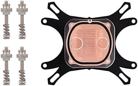 CPU Water Cooling Block Computer Water Cooler G1/4 with 50mm Copper Base Universal CPU Waterblock for Intel AMD CPU Water Cooling System for Intel/AMD
