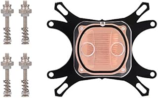 CPU Water Cooling Block Computer Water Cooler G1/4 with 50mm Copper Base Universal CPU Waterblock for Intel AMD CPU Water Cooling System for Intel/AMD