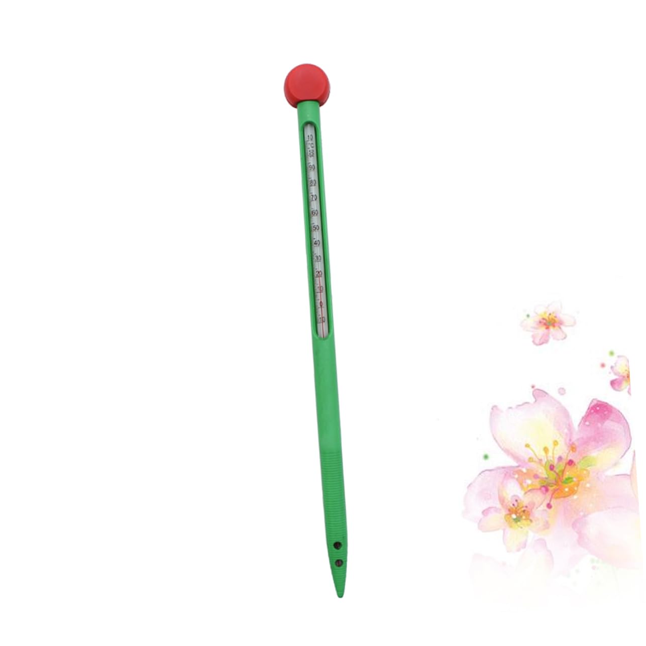 YARNOW 3pezzi Termometro Per Terreno Portatile Con Termometro Canna in Per Giardinaggio e Monitoraggio Del Compost Strumento Pratico Per Misurare La Temperatura Del Suolo