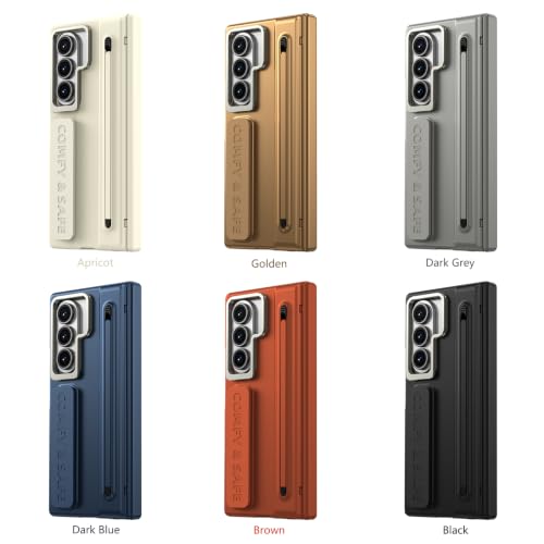 Image of Hybird Shockproof Mobile Back Case Cover for Samsung Galaxy Z Fold 8 Ultra Case Kick Stand | Slim Back Cover Case | S Pen | Tempered Galass |Hingh | Galaxy Z Fold8 Ultra 5G Cover