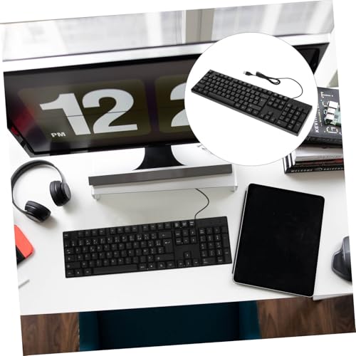 Clavier USB AZERTY Operitacx grand format avec pavé numérique intégré pour PC - 7