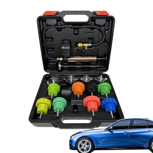 Outil automobile 14 pièces de purge et contrôle pour système de refroidissement auto