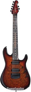 Ernie Ball Music Man Jason Richardson Signature Cutlass HT جيتار كهربائي بسبعة أوتار - أحمر فينيسي