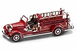 Yat Ming Scale 1:43 - 1935 Mack Type 75BX Fire Engine