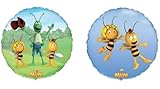 Maya The Bee 18' Foil Balloons (2 Pack, 1 of Each Design)