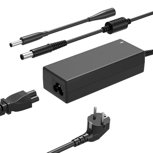 SLRIOYS 65W Cargador Compatible con 7.4mm Dell Inspiron 1545 1520 n5110 n4110 n5010 n7110 n7010 1440 17R 15R Latitude 5490 5510 5420 3140 E7470 3350 3190 5450 3450 5414 E5470 E5440 3310 7390 7300 7490