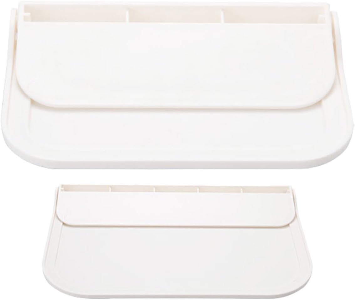 2pcs Foldable Wall-Mounted Bathroom Shelves Set, Adhesive Corner Soap Dish and Towel Storage Rack, Space-Saving Folding Bathroom Organizer for Shower and Wall