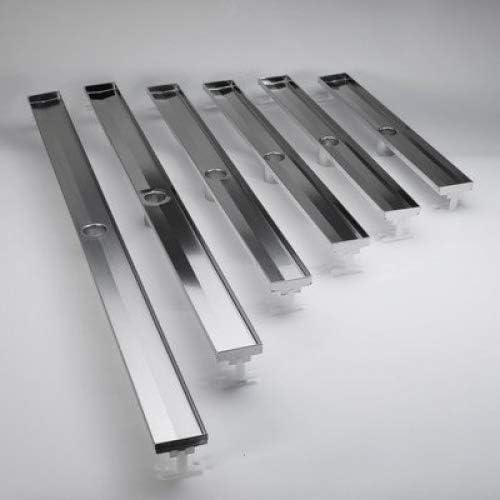 93861 Showerdrain SS Channel Plain Edge 700Mm