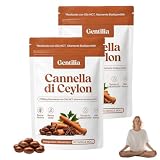 Gentilia Cannella di Ceylon, Capsule con Olio MCT, Equivalente 7200 mg | Con olio MCT, pratiche da integrare nella routine quotidiana, 30 capsule per confezione