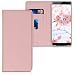 Produktbild kwmobile Hülle kompatibel mit Sony Xperia XZ3 - Kunstleder Handy Schutzhülle - Flip Cover Case Rosegold