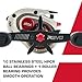 Abu Garcia Revo STX Low Profile Baitcast Fishing Reel