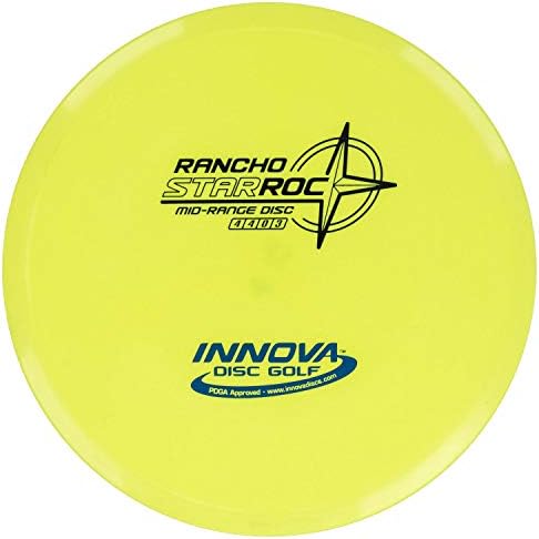 Yellow F3 Innova Roc Innova Disc Golf Star Line Rancho ROC Golf Disc, Yellow/Red/Blue/Violet ...