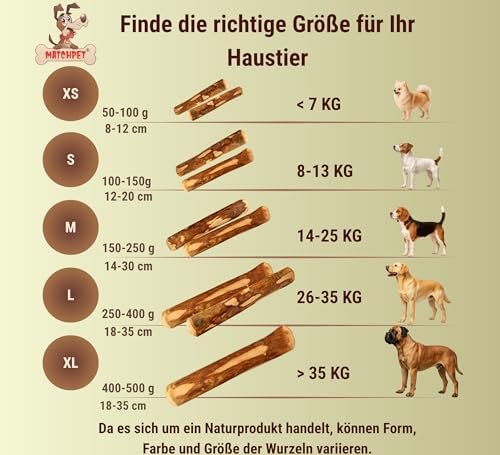 Olivenholz für Hunde Mittel 2 Stück Kauholz Mittlere Holzknochen als Hundespielzeug Kauspielzeug Hund