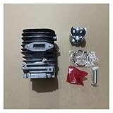 UYTGFO Kit cylindre, piston et segments compatible avec les tronçonneuses Echo CS-320, CS320T et Shindaiwa 320 et 320Ts.