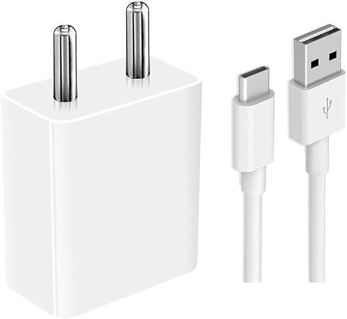 60W Fast Type-C Charger for Hyundai Elantra Facelift Charger Original Adapter Like Mobile Charger Fast QC 5.0 Quick Charger with Type C USB Data Cable (VS-53,WHT)