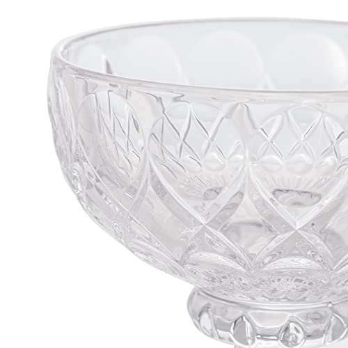 Wolff Angel Conjunto de 6 Taças de Cristal para Sobremesa, Transparente, 260 ml