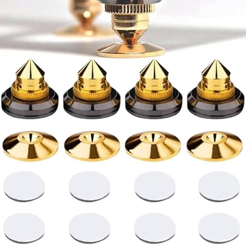 Gearmax Pointes de Haut-parleur avec Socle Cover