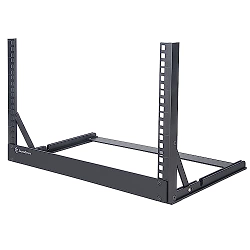 SilverStone Technology RK06U-OF 19インチ 6U オープンフレーム デスクトップラック SST-RK06U-OF
