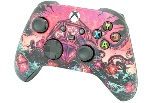 Image of Wireless Custom Controller Compatible with PC, Windows 10+, Series X /S & One (Series X /S Colorful Squid)