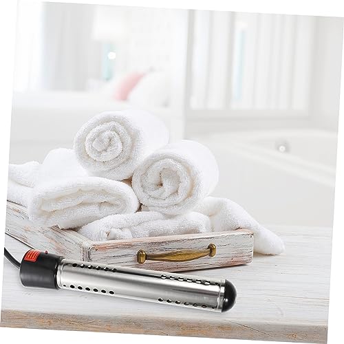 BESPORTBLE 4Pcs Aquecedor De Piscina Em Aço Inoxidável Maquiagem Tons De Terra