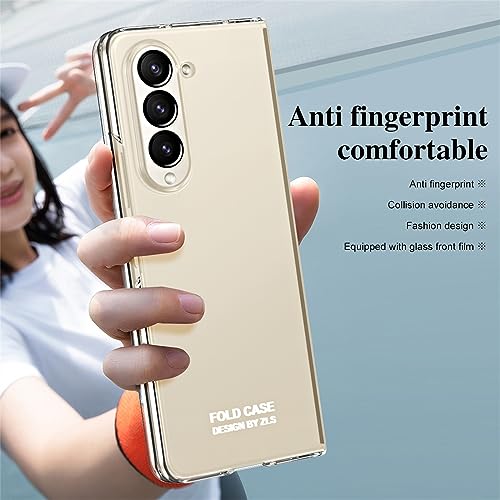Coque Galaxy Z Fold 5 transparente idéale pour le travail et le quotidien