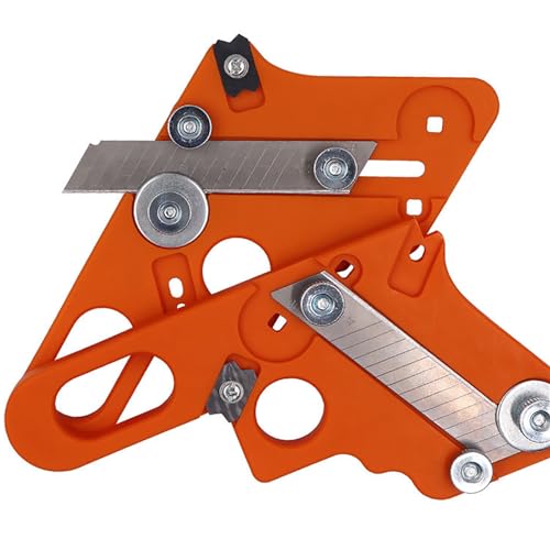Yuentoen Furnierkantenschneider,Kantenschneider für Umleimer,Edge Banding Trimmer mit 10 Ersatzklingen,Einhandhobel,Kantenhobel, Fasenhobel,Handschneidewerkzeug für Holzkantenbänder