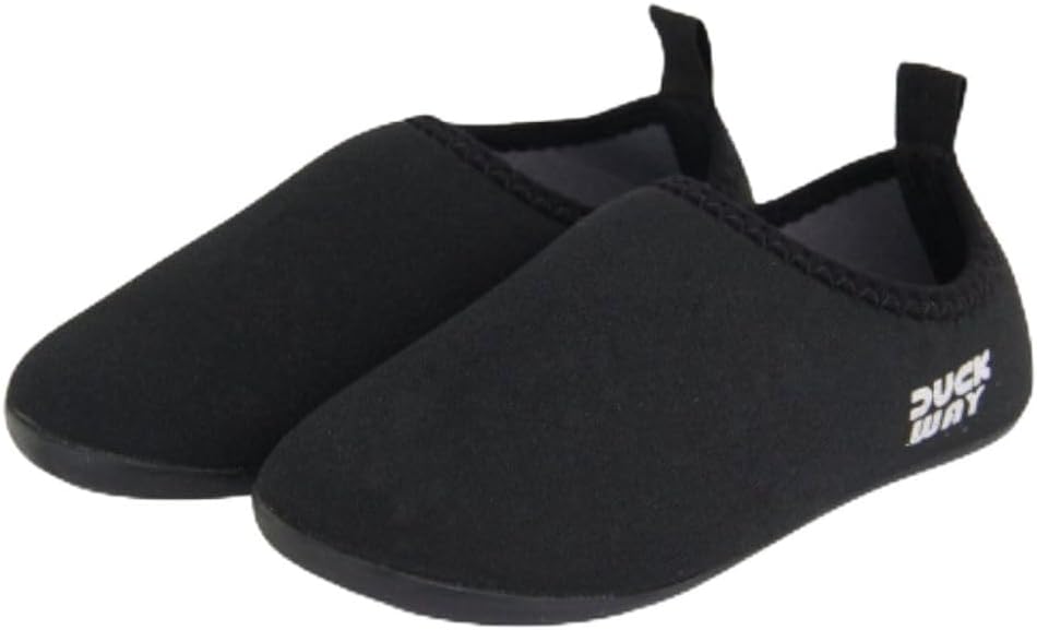 Sapatinha Tenis Infantil Antiderrapente Praia Piscina Duck Way (19/20, Preto)