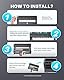 INK4U DR2200 Trommel kompatibel für Brother DR 2200 Trommel kompatibel mit Brother HL2130, HL2135W, HL2240, HL2240D, HL2250DN, HL2270DW, FAX2840, FAX2845, FAX2940 (nur DR2200 Trommel)