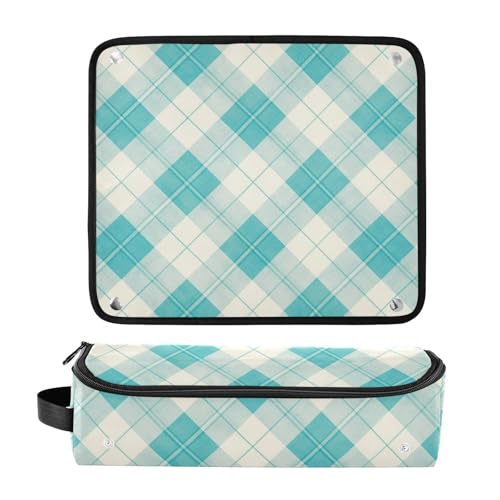 Estuche de viaje 2 en 1 para rizadores y planchas de cabello con almohadilla resistente al calor miniatura 3