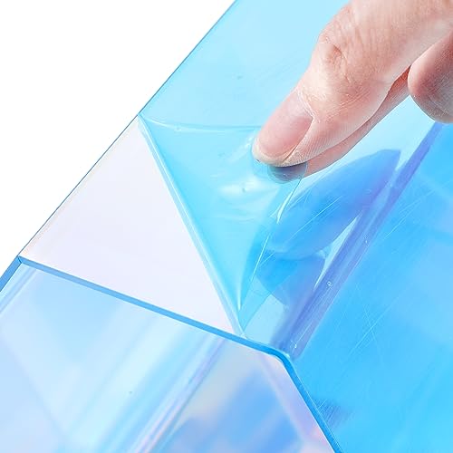 Jetec 12 Pcs Acrylic Display Risers Hexagonal Jewelry Display Stands Perfume Jewelry Showcase Acrylic Jewelry Display Organizer for Collectible Figures Jewelry Display, 6 Sizes (Rainbow Color) by Jetec - Image 4