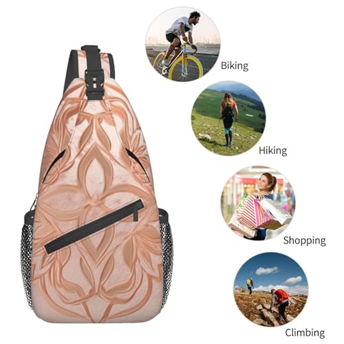 Bolso Hombre Cross Chest Sling Bandolera Negro miniatura 6