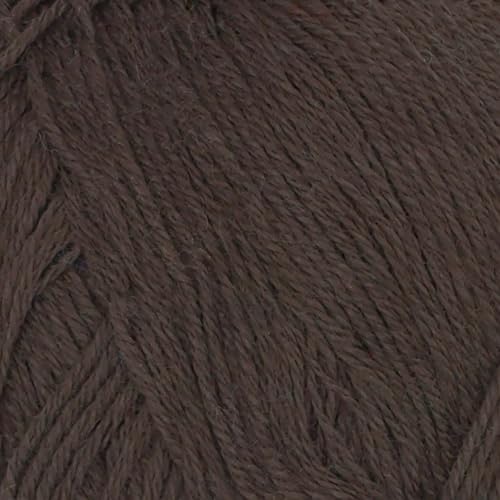 JubileeYarn Baby Soft Bamboo Cotton Yarn - 50g/Skein - Dark Brown - 4 Skeins, 6FY23 Dark Brown - Image 2