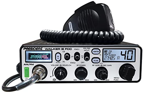 Radio CB President Walker III FCC AM/FM miniatura 7