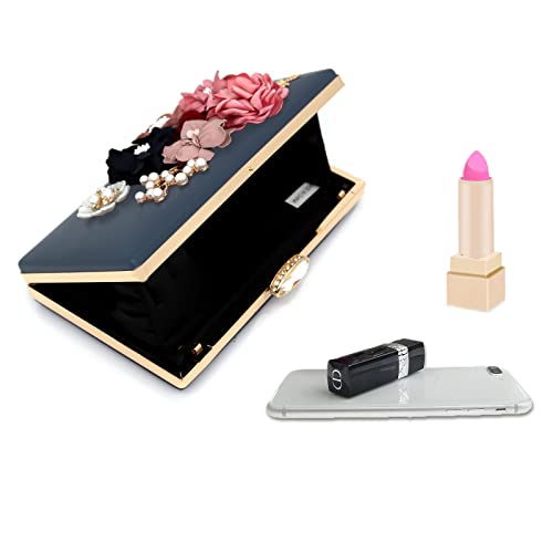Fozehlad Floral Clutch Evening Bag For Women Flower Clutch Purse For Bridal, Wedding,Party And Prom #TOP3