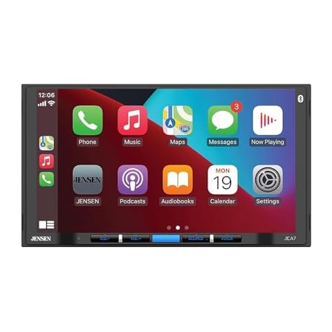 JENSEN J1CA7 7-inch Car Stereo Receiver Cover