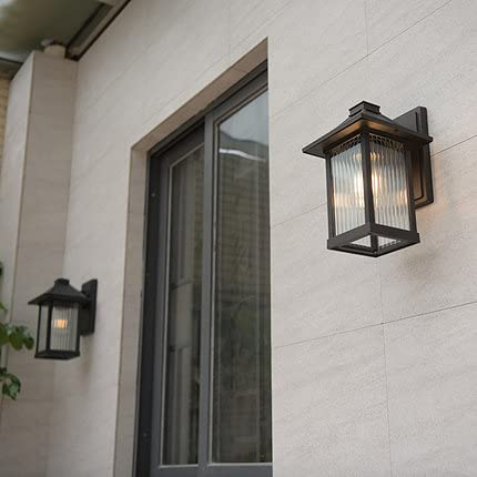 Applique Extérieure Étanche Contre l'Humidité Lanterne Cour E27