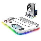 AKUMA Cyber A01 – Support Multifonction PS5/PS5 Slim/PS5 Pro – Ventilateur Turbo 3 Vitesse...