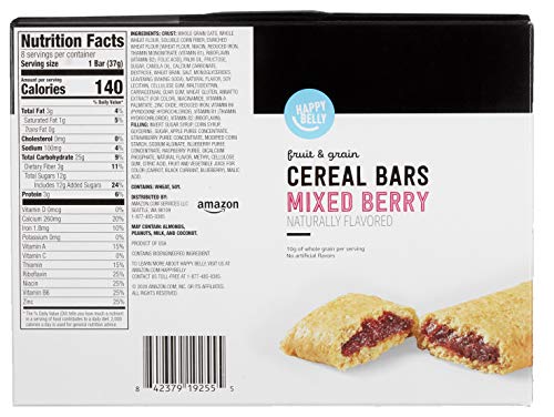 Happy Belly Mixed Berry Cereal Bars - Image 2
