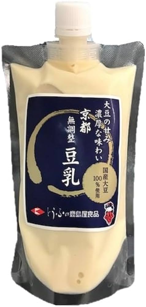 Amazon | とうふの鹿島屋食品 無調整豆乳 340g | とうふの鹿島屋食品